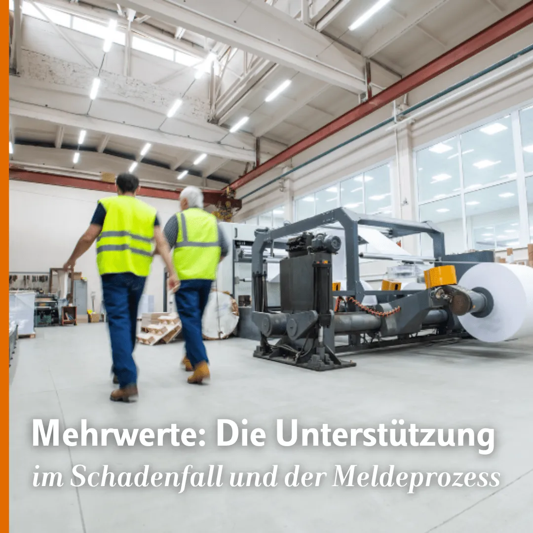 Unterstützung im Schadenfall Makler