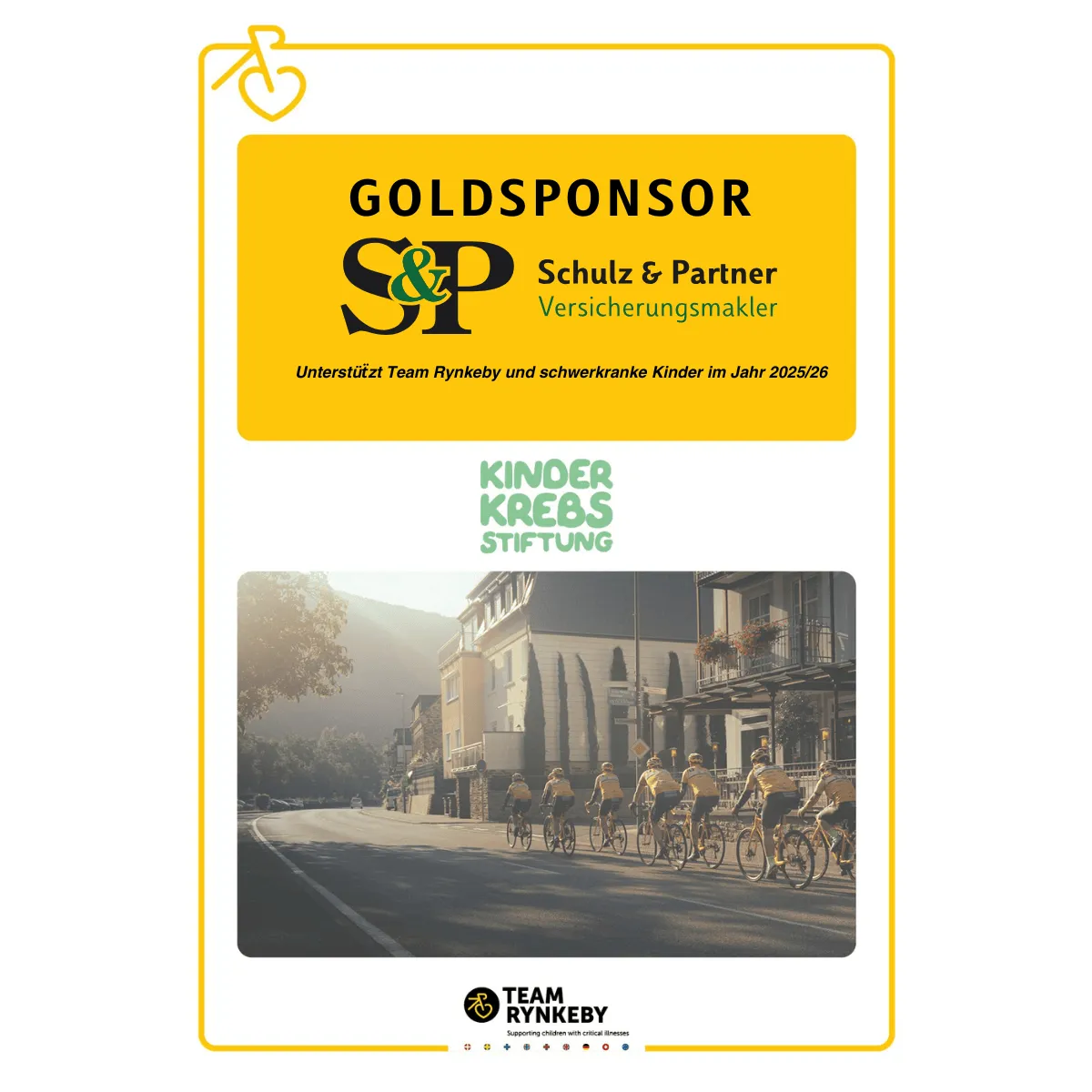 Team Rynkeby Sponsoring Saison 2025/2026